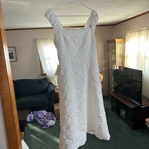 Lulus White Textured Dress